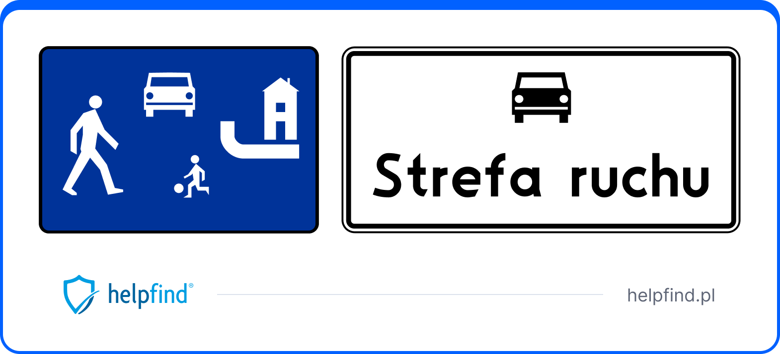 strefa zamieszkania i strefa ruchu